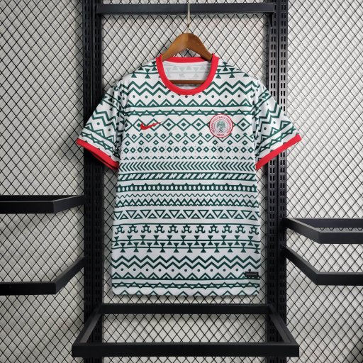 23-24 Nigeria Training Thai Versão Tailandesa Da Camisa De Futebol 1 : 1