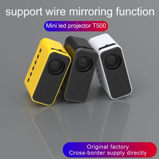 0919 1080P HD Mini Projetor De Telefone Móvel Com LED Portátil Para Casa Fio De Alta Definição Mesma Tela YT400 YT500 YG300
