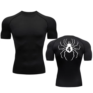 Batman 4 Camisa De Manga Curta De Compressão Camiseta De Ginástica Masculina De Verão De Secagem Rápida top Esportivo 2099 Novo Estilo