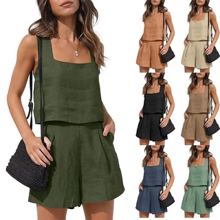 Casual T Shirt E Short Sets Women Summer Sexy Crop Top Duas Peças Para Mulheres