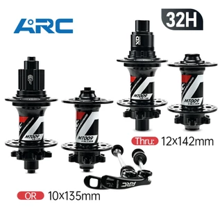ARC Cubo De Bicicleta Cubo Arc MT009 Mounta n Bike Sealed Bearing Hub Liberação Rápida 32/36 Cubo De Bike Barulhento Furo De Aço Inoxidável Freehub Para HG 8-11 Velocidade 100MM/135MM