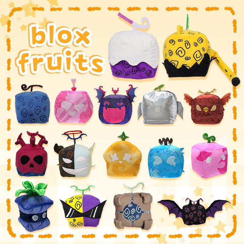 Blox Fruits Plush-Leopard Blox Fruits Soft Stuffers Plushies Toy