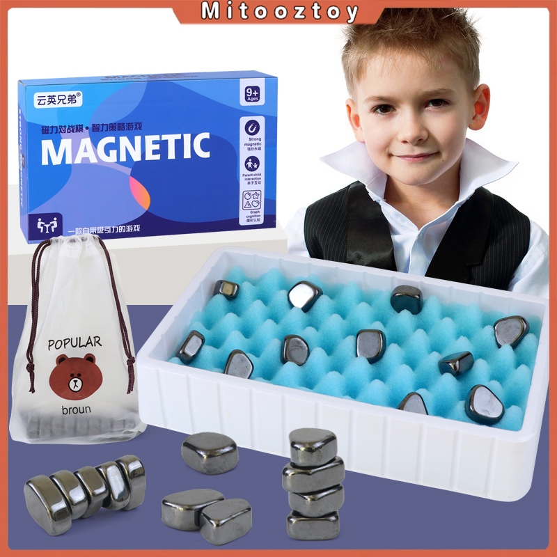 Peças De Xadrez Com Ímãs De Camuflagem Festa Familiar Jogo De Tabuleiro Interativo Exercício Educacional Pais-Crianças Estra