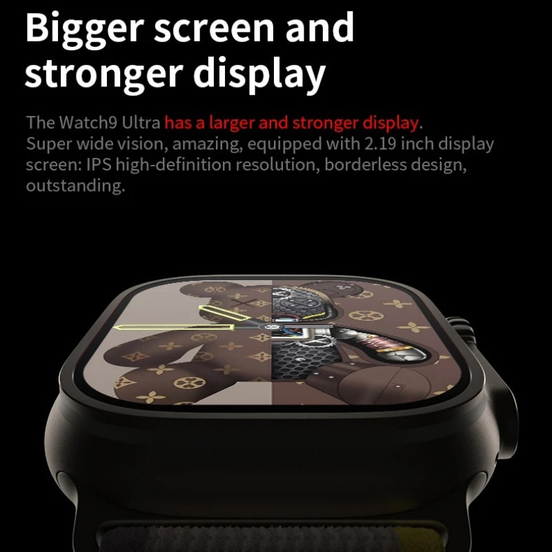 Clock 9 Ultra 2023 Novo Smart Watch 49mm Series 8 Smartwatch Men Bluetooth Water Test Call 8 Watch8 Wireless Load_voghion.com
