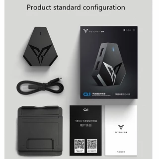 CF Flydigi Q1 Conversor De Mouse Para Teclado De Jogo Móvel Compatível Com Bluetooth Sem Fio