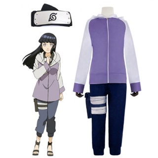 Anime Naruto Shippuuden Hinata Hyuga 2nd Generation Cosplay Costume –  fortunecosplay