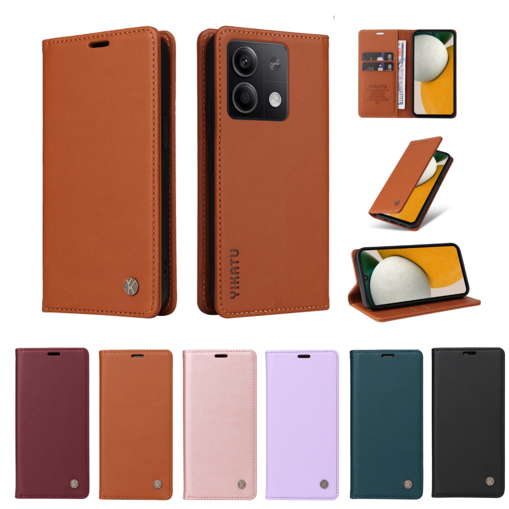 Capa Luxuosa Para Xiaomi Pro Redmi C Pu Couro Magn Tico Suporte