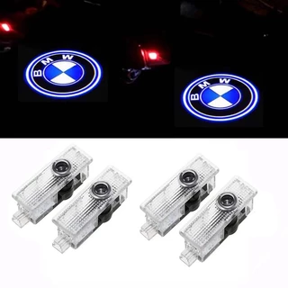 🔥🔥🔥Carro Lâmpada de Cortesia Led Step-4 Logotipo Da Porta Tribunalesy Bem-Vindo Luz Fantasma Sombra Projetor A Laser Para Bmw Série 3 5 Série 7 Series