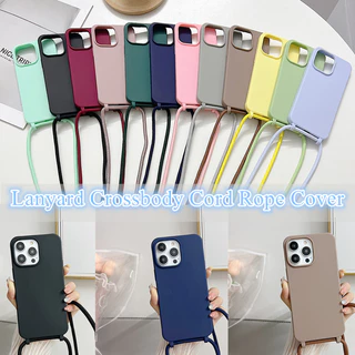 Colar De Luxo Corpo Cruzado Cordão De Macio Para iphone 15 Pro Max 14 13 12 Pro Max 11 XR XS 7 8 Mais Capa