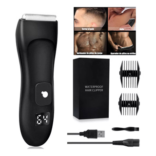 Aparador De Cabelo Masculino Elétrico Para Partes Íntimas