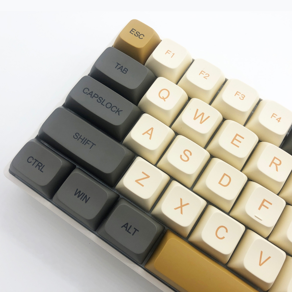 🔥Factory direct sales🔥 Update Shimmer Keycap Profile XDA Retro Keycaps PBT Sublimation Mechanical Keyboard Keycaps 125 Keys