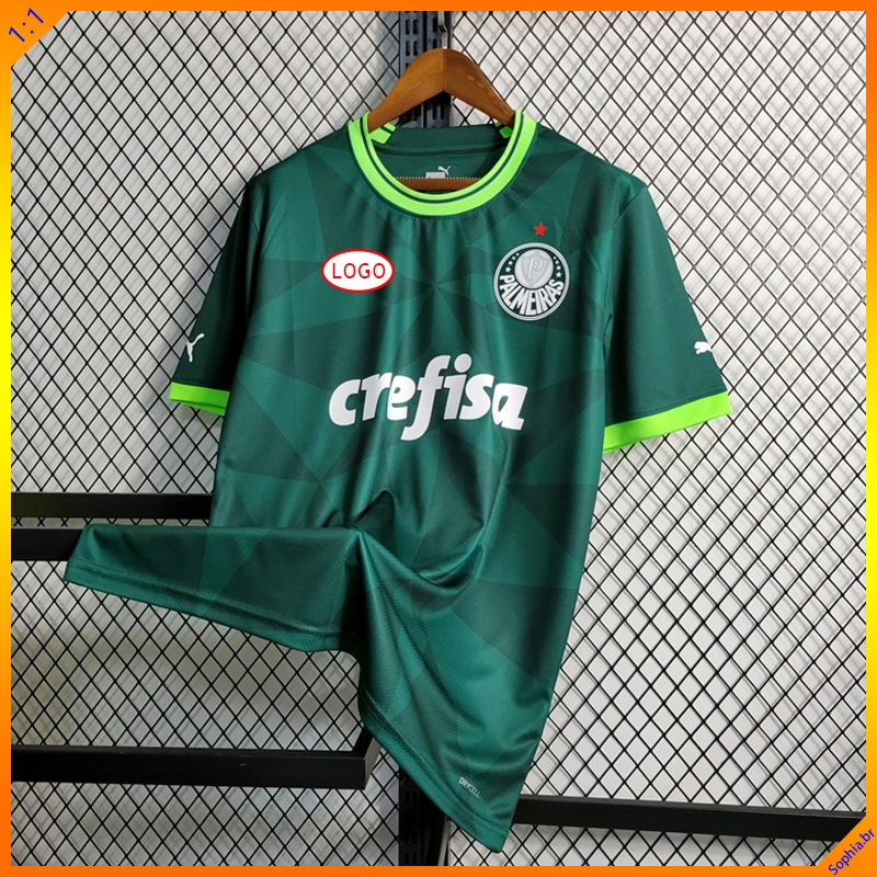 2023/2024 Palmeiras I Home Camisa de Time Masculina Futebol Verde