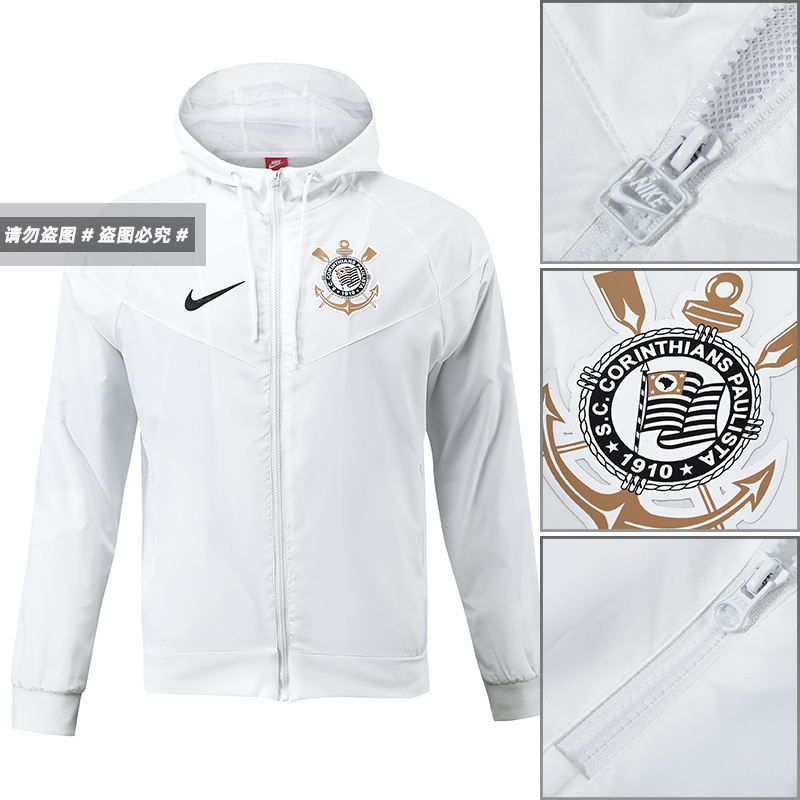2023corinthians Football Jersey Windbreaker Jaqueta Windbreaker Futebol Masculino Jaqueta Windbreaker Esportes