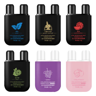 Inalador Nasalador Nasal De Furo Duplo Refrescante Portátil De 2 Furos Para O Cuidado Do Nariz Seguro Estudo Em keabr