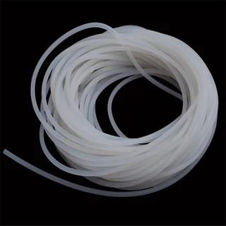 Fita De Vedação Em Silicone De 1 Metro Sólida À Prova D'água Antiderrapante Redonda Resistente A Altas Temperaturas Borracha Macia Branca