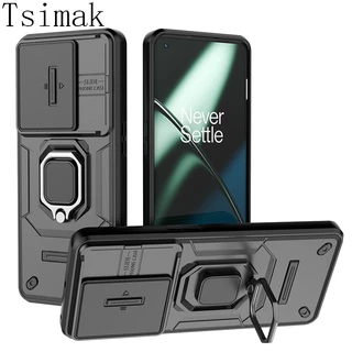 OnePlus 11 11R Caixa Nord CE 3 Lite N30 ACE 2 Um Mais 1 + 11 De Lente Deslizante Anel Da Câmera Magnético À Prova De Choque Armadura De Proteção Traseira Do Telefone