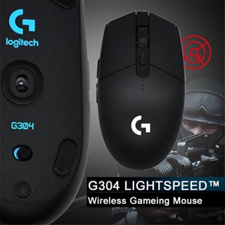 Mouse Gamer sem fio Logitech G305 Lightspeed 12000 DPI 6 Botões Preto