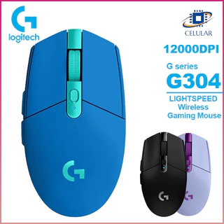 Rato Sem Fio Logitech G304 2000DPI Latência Jam Design Ergonômico Mouse Silencioso