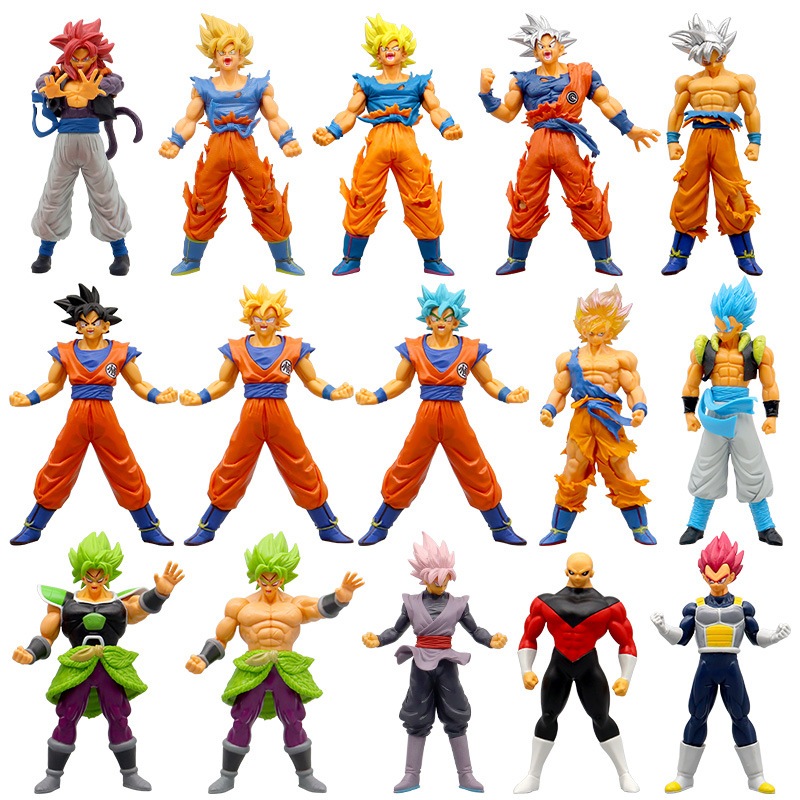 30cm Dragon Ball Z Anime Figura Gk Saiyajin Dbz Son Goku Irmão Raditz  Action Figure Pvc Coleção Modelo Brinquedo Para Crianças Presentes
