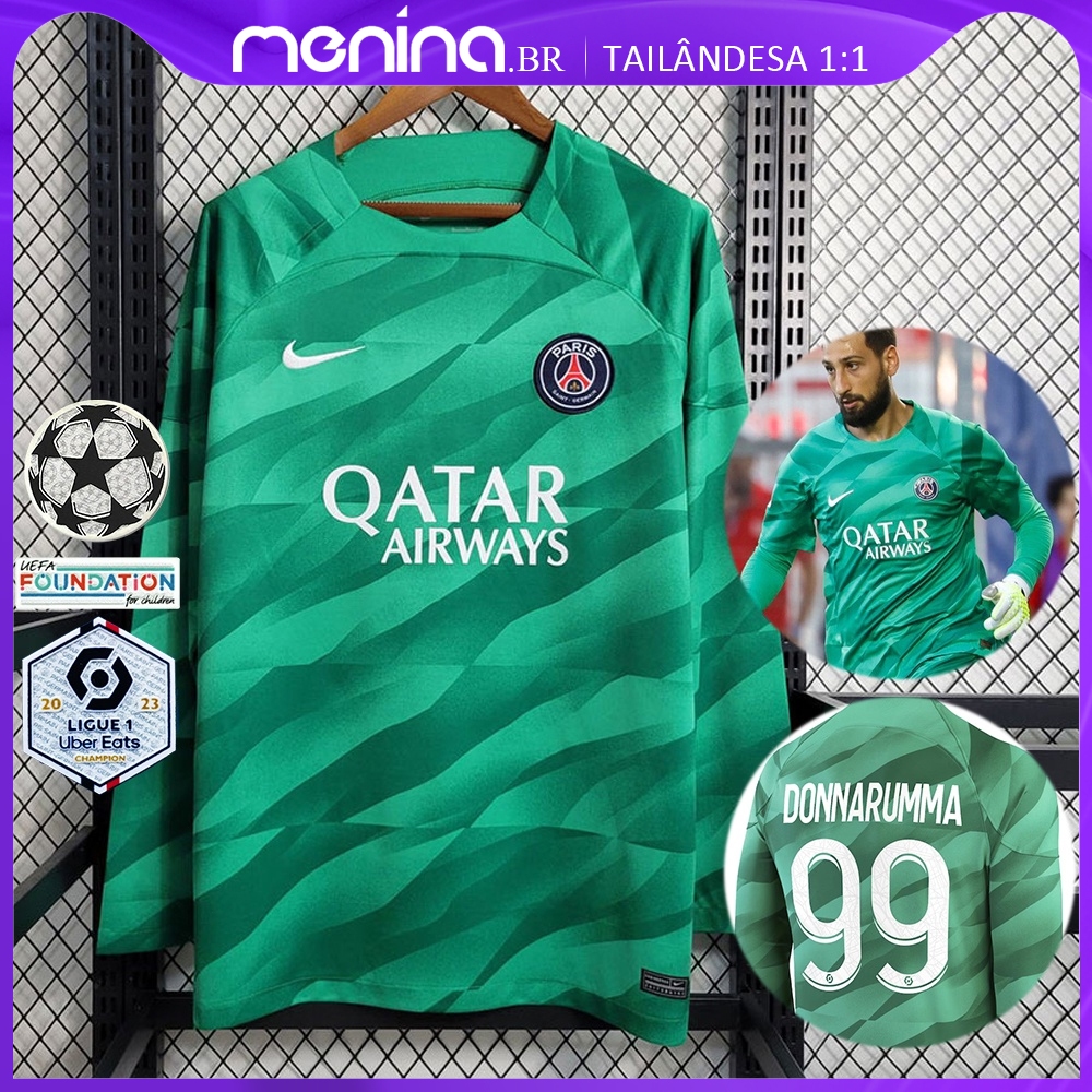 Camisa do Paris Saint-Germain (PSG) Home 2023/2024 Azul – Versão Torcedor –  Manga Longa – KS Sports – Camisas de Times e Seleções