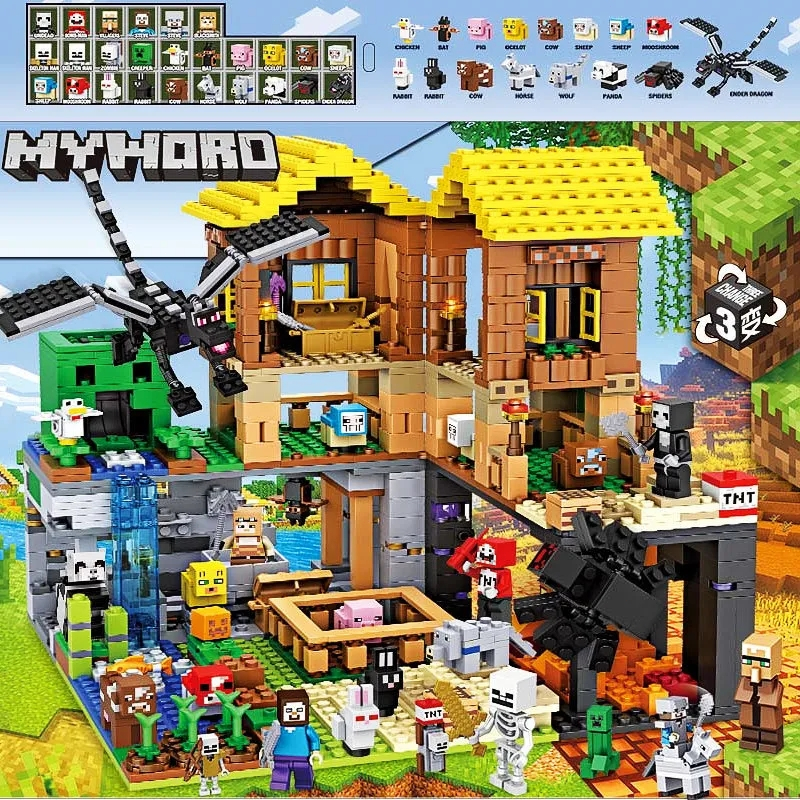 LEGO Minecraft - A Casa da Árvore Moderna - 21174