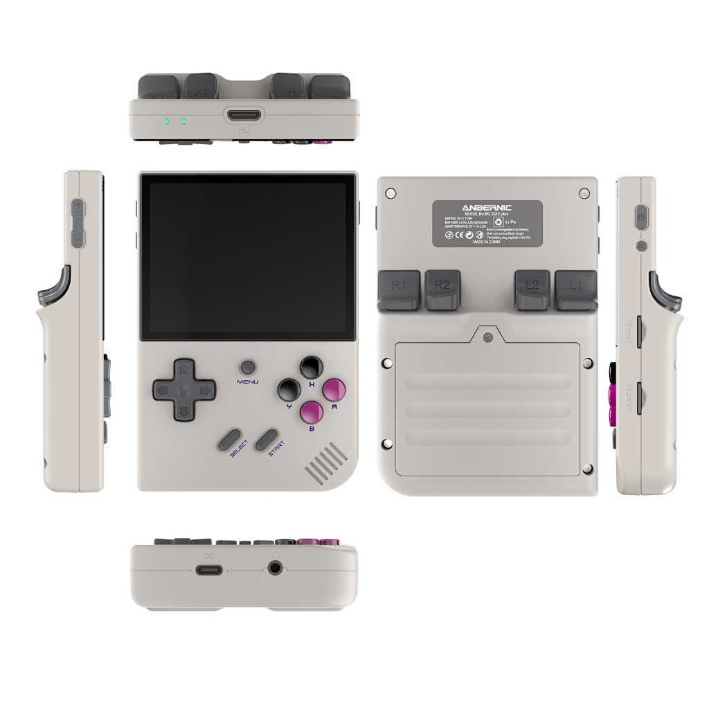Anbernic RG35XX PLUS console De Jogos Sistema Linux 3,5 Polegadas