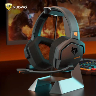 Fone De Ouvido Para Jogos NUBWO G06 PS5 , PS4 , XBOX , PC , Mac , 2.4GHz Ultra-Low Latency Noise Cancelando Fones Bluetooth Com Microfone