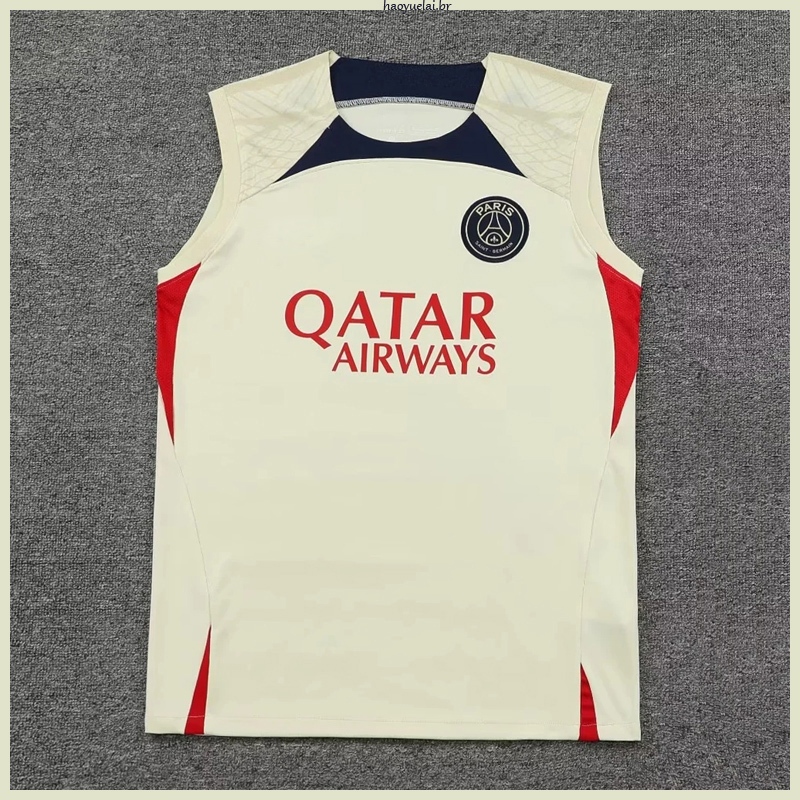 Camisa De Time Treino Regata 23-24 Futebol Bege Bal