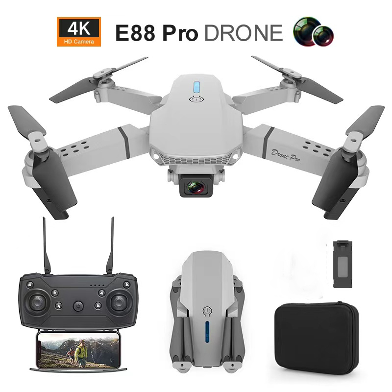 2023 Novo Drone 4k Profissão Câmera HD De Ângulo Amplo 1080P WiFi fpv Drones Dupla Altura Manter Brinquedos De Helicóptero