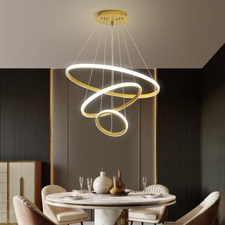 Candelabro Nórdico 3 Cores Em 1 Luzes De Teto Leves Para Sala De Estar Bar De Jantar