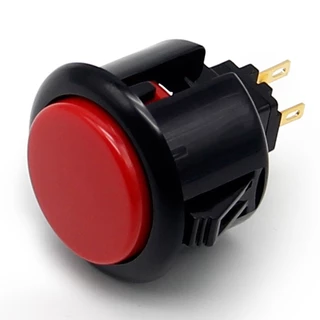QANBA Botões Arcade Acessórios Para Joystick 30mm 24mm Peças Snap-In DIY