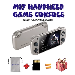M17 Console De Jogo Portátil De 4,3 Polegadas Tela IPS Mini De Vídeo De 19000 Jogos 25 Emuladores Suporte PS1/PSP/N64