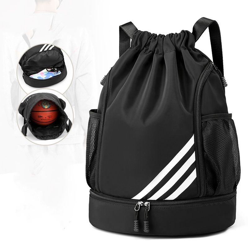 Ginásio De Esportes Drawstring Bag Yoga Mochila De Basquetebol De Ciclismo Grande Masculino Feminino Viagem De Bagagem Para Mulheres Homens