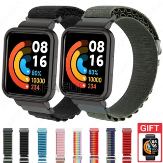 Substituição Da Pulseira De Nylon Com Bracelete De Relógio Para Redmi Watch 4 3 Active 2 Lite / Mi Watch Lite