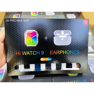 i30 pro max SUIT smartwatch set Com Estojo Para Fone De Ouvido 11 1 Conjunto Adaptador Carregador Sem Fio Ultra 8 2.01 Polegadas Esportes Masculinos