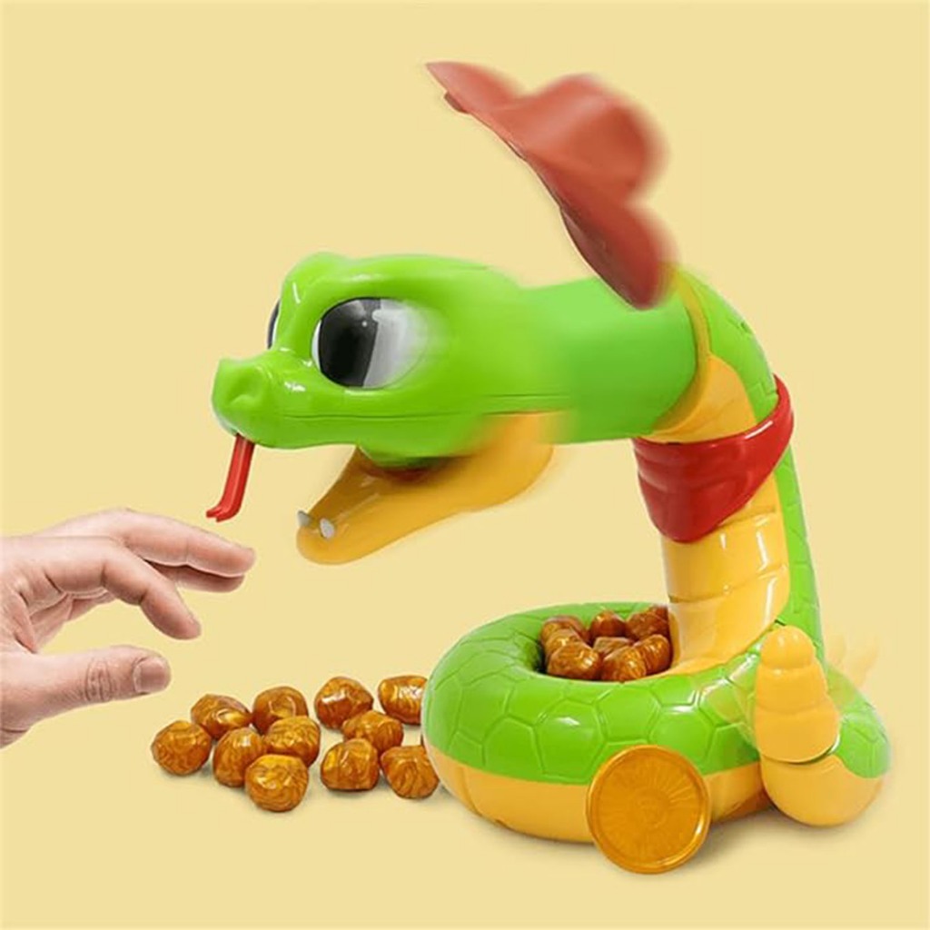 Brinquedo de apito de animal de cobra - Jogo de equilíbrio de