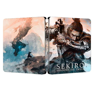 (Somente Caixa De Aço , Sem Disco De Jogo) Sekiro Shadows Die Twice | For PS4/PS5 Steelbook | ONi Fantasy Box