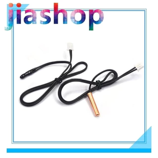 2Pcs Sensor De Temperatura Do Ar Condicionado 5K 10K 15K 20K 25k 50K Cabeça De Borracha Cobre Nova