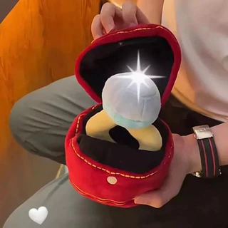 Brinquedo Criativo De Caixa De Anéis De Pelúcia