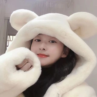 Casaco Feminino Comprimento Médio Orelhas De Urso De Pelúcia Jaqueta Com Zíper De Cor Sólida em Promoção na Shopee Casaco Feminino Comprimento Médio Orelhas De Urso De Pelúcia Jaqueta Com Zíper De Cor Sólida