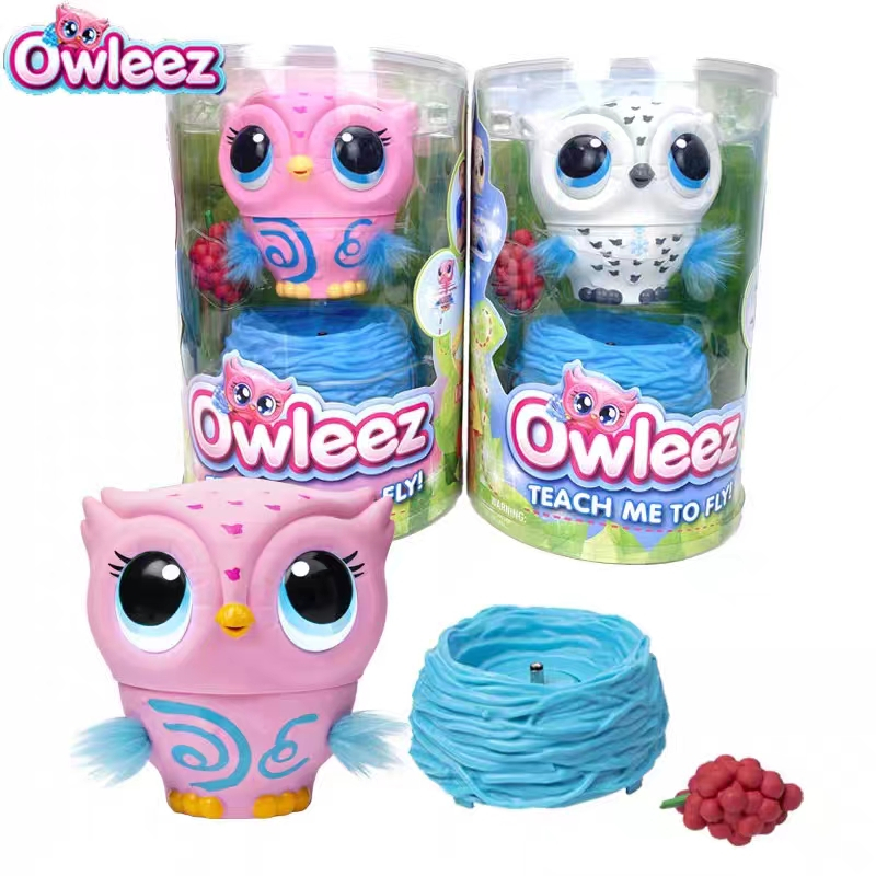 Owleez Flying Baby Owl Brinquedo Interativo Com Luzes E Sons