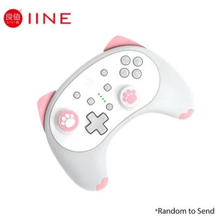 IINE Capas De Silicone Para O Controlador Nintendo Switch Pro Tamanho Padrão Aleatório
