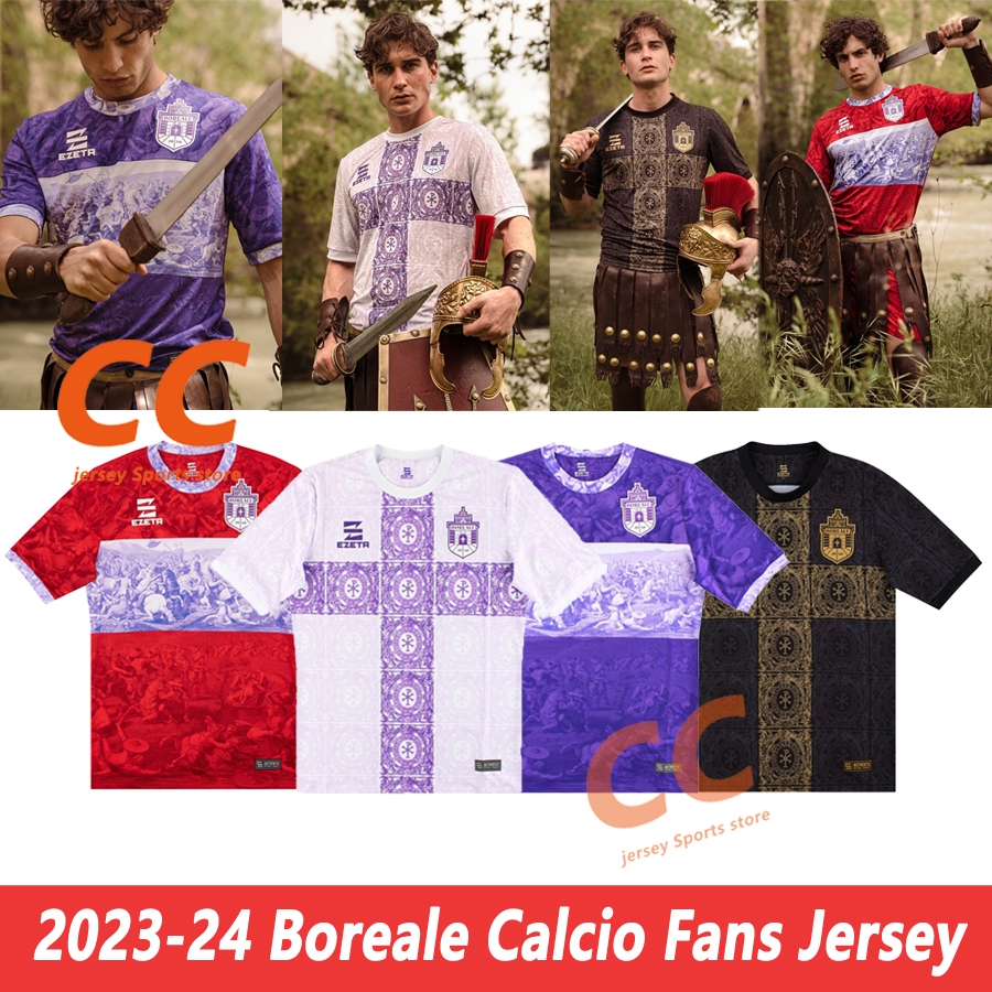 Boreale Calcio Camisa Esportiva De Futebol Jersey 2023-24 Melhor Qualidade Versão Para Fãs