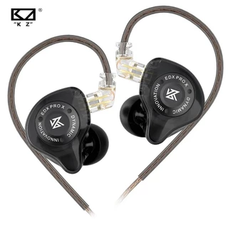 KZ EDX PRO X Fone De Ouvido De Acionamento Dinâmico HIFI Bass Earbud Esportivo Cancelamento De Música PROX ZSTX ZSN EDC EDA ZVX