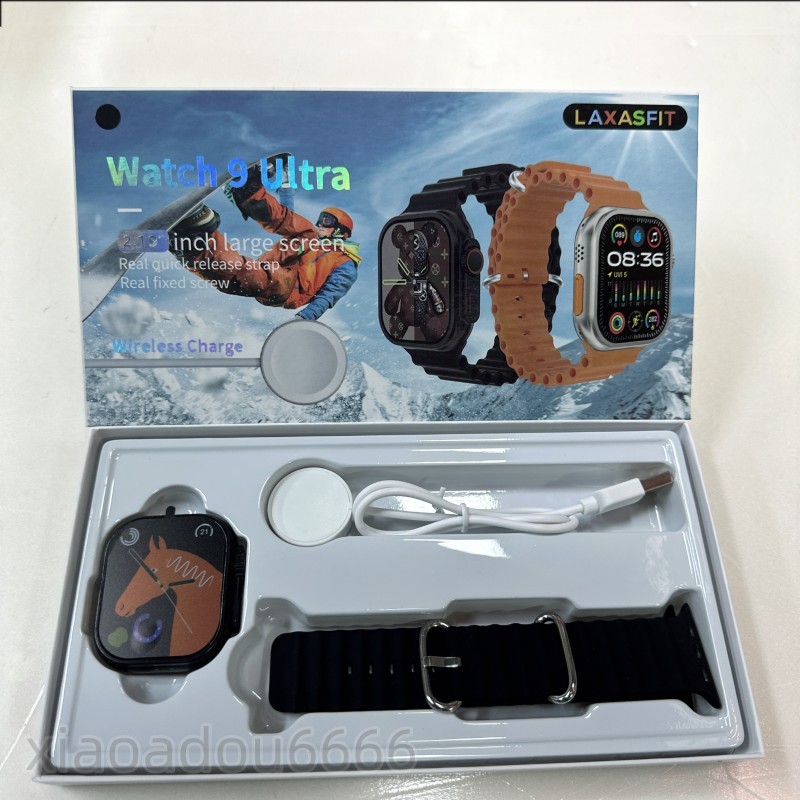 Clock 9 Ultra 2023 Novo Smart Watch 49mm Series 8 Smartwatch Men Bluetooth Water Test Call 8 Watch8 Wireless Load_voghion.com