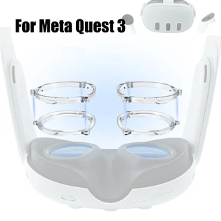 Amortecedor De Moldura De Luz Para Meta quest 3 VR Fone De Ouvido Óculos Proteção Magnética quest3 Acessório