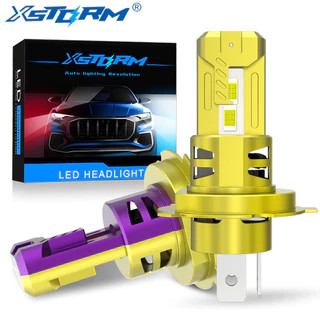 XSTORM 2pcs H4 LED H1 H7 H11 9005 HB3 9006 HB4 9012 HIR2 Farol Para Carro/Motocicleta 6500K canbus Branco super Brilhante 12-24V