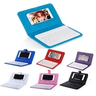 Capa De Teclado Bluetooth Sem Fio Para Smartphone