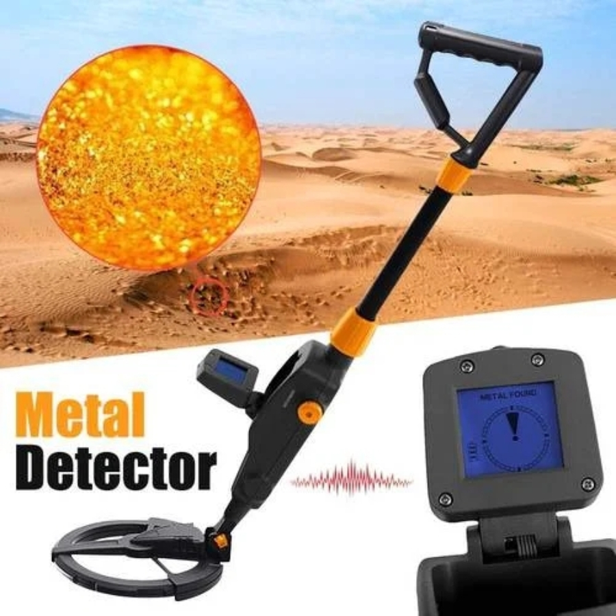 MD-1008A Kid Metal Detector Underground Beach Searching Gold Finder Treasure Digger Kit Hunter Mine Scanner Busca Ao Ar Livre Ferramenta