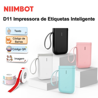 NIIMBOT D11 D110 Impressora Portátil De Etiquetas Térmicas Mini Conexão Bluetooth Para Telefone Celular Android E iOS